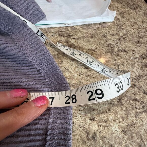 We The Free Purple Cowl Neck Knit Sweater - Picture 10 of 12